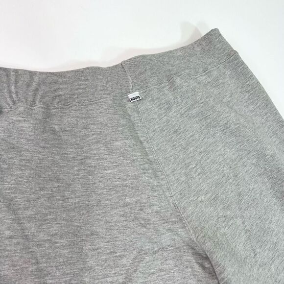 Roots Athletics Gym Pants Womens XL Gray Mix Pull-On Elastic Waist High Rise - Picture 9 of 10